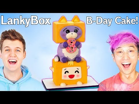 LankyBox Plushie Cake