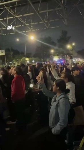 Otro "concierto" afuera de donde se presenta BTS
