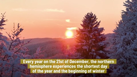 Winter Solstice: The Science Behind The Shortest Day Of The Year