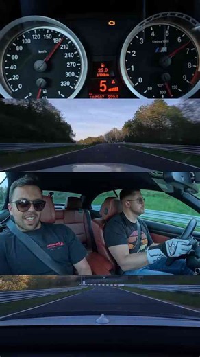 Straight Piped BMW E93 M3 Nürburgring