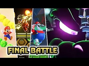 Super Mario Bros. Wonder - Final Boss Bowser Battle and Ending (HQ)