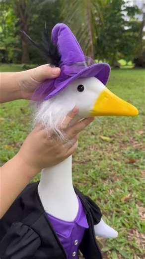 Halloween Witch Porch Goose Outfit for 23" Lawn Goose Statue, Porch Goose Costume, Fall Porch Goose,witch Costume, Halloween Décor - Etsy