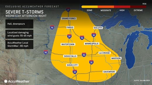 More severe thunderstorms to prowl the central US
