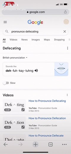 How to Pronounce Defecate: Answering a JK by Tofuh~