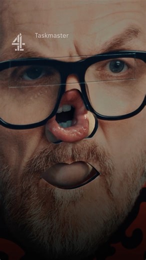 The image of Maisie’s mouth in Greg’s face is burned into my brain #Taskmaster | Channel 4