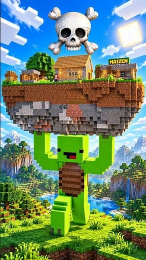FAT MIKEY STATUE Build Battle In Minecraft — NOOB VS PRO CHALLENGE — Maizen Parody