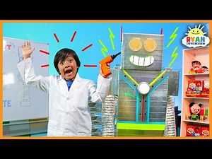 Let's Build A Robot Kids Song | Body Parts Exercise and Dance for Children | Ryan ToysReview - Videos For Kids
