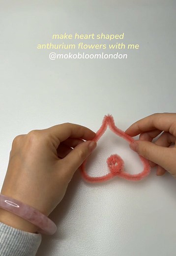 Create Heart-Shaped Anthurium Flowers for Valentine's Day