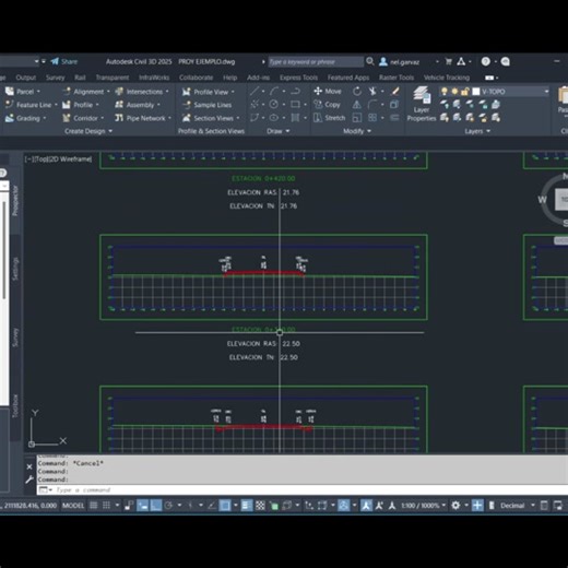 modifying styles CIVIL 3D #civil3d #autocad #autodesk #fypシ゚ #projectdesign