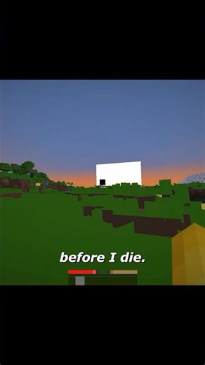 Minecraft But Every Time I Take Damage, The Graphics Get Worse… 😰 #minecraft #gaming