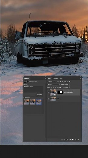 New Generative Fill in Photoshop (beta) 2023 #photoshop #shorts