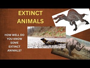 Can You Guess These Extinct Animals?