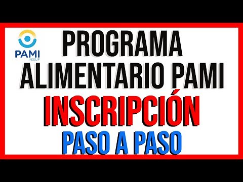 PROGRAMA ALIMENTARIO PAMI - como anotarse - REQUISITOS - INSCRIPCION