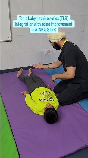 Reflex integration exercise #occupationaltherapy #reflexintegration #atnr #TLRreflex #stnr#attention