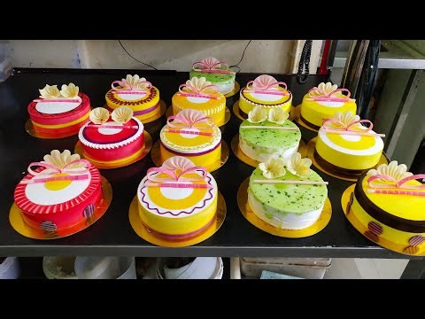 simple round shape cake making 🎂😍🥰🔥❤