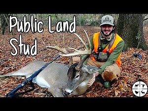 Hunting Big Bucks from the GROUND on Public Land!!!