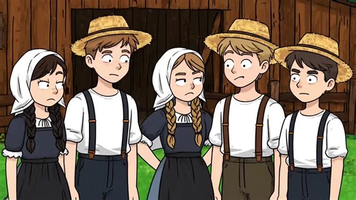 That one time at band/amish camp #amish #amishlife #rumspringa #crazy #crazyfrog #fyp