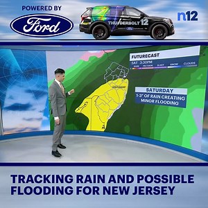 14K views · 26 reactions | STORM WATCH: Chilly, midday rain showers today; tracking stormy Saturday weather - https://tinyurl.com/5bf4fbn4 | News 12 New Jersey | Facebook