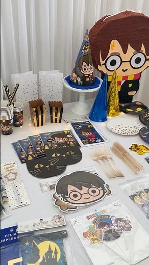 🎉 Festejá un Cumpleaños Mágico con la Temática de Harry Potter ⚡️ | Ideas y Productos Increíbles