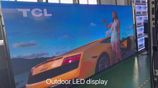 Waterproof IP66 LED Billboard P8 Outdoor Led Display Screen Outdoor Advertising Fixed Double-side Led Panel Display Screen