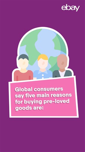 Here’s all the reasons why consumers ❤️ eBay. For a more detailed look, click the link in bio.  #eBayGlobalSelling2024 #eBayNEWS #eBaySellingNEWS #SellingNEWS #Recommerce | eBay Singapore | Facebook