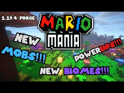 Mario Mania Mod Showcase!!! AMAZING NEW MARIO MOD!!