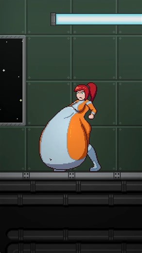 Game about a GLUTTONOUS cute girl #pixelgame #vore #gaming