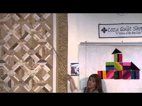 Shortline - Strip Pattern by Cozy Quilt Designs