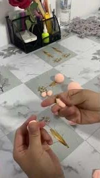 DIY Cute Air Dry Clay Bunny 🐰 | Easy Clay Tutorial for Beginners. #cute #workout