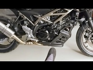 SV650 Mods - Motor Cover, Splash Guard (OEM V-Strom 650) ... Roadster, Scrambler, Power Cruiser