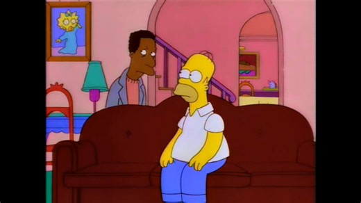 'Well, what did everybody think?' Homer, I can honestly say that was the best episode of 'Impy & Chimpy' I've ever seen! 'Yeah, you should be very proud, Homer, you, uh... got a beautiful home here..' (S8 E14 - 'The Itchy & Scratchy & Poochie Show') | The Simpsons & Futurama Best Moments