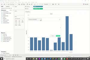 Tableau Dynamic Dim By Parameters (Tableau参数运用）