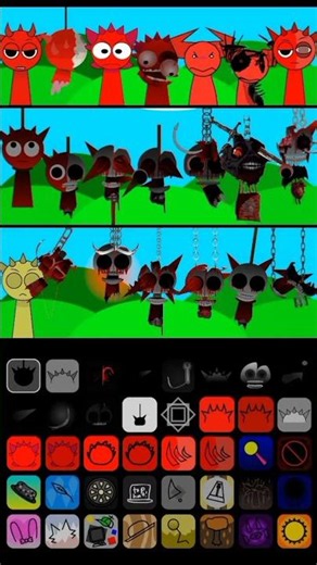 Raddy all phases | Part 28 #sprunki#incrediboxsprunki #sprunkiincredibox#gaming