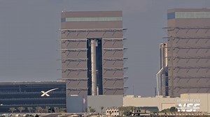 109K views · 813 reactions | In Starbase, the Mega Bay 1 door has fully opened, revealing a shiny Booster 16 on its transport stand. It’s likely headed to the Rocket Garden as it waits for its partner, Ship 37 to be ready for Starship Flight 10. Follow along with us, over on Starbase Live! Link in the comments below.  | NASASpaceflight.com | Facebook