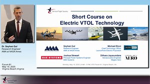 Forum 81 eVTOL Technology Short Course