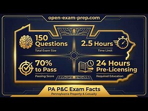 Pennsylvania Property & Casualty Exam Guide 2026: Pass Your PA P&C (FREE)