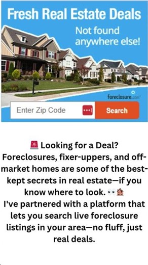 See Foreclosures In Your Area #shorts