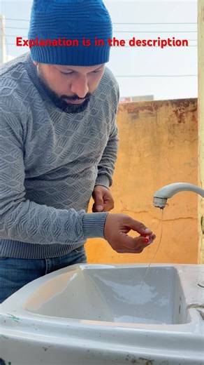 Bending Water with Static Electricity #experiment #science #electrostatics by Naveen Kumar