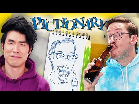Try Guys Drunk Vs. High Pictionary