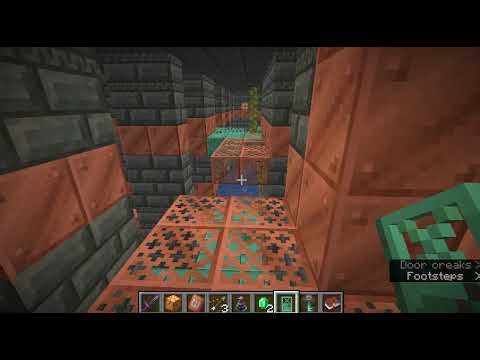 Minecraft Voyages: ender pearl finds lush cave & trial chambers