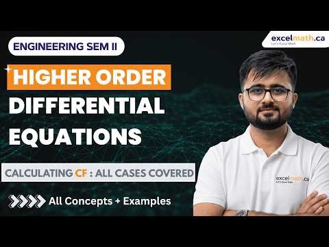Master Higher Order Differential Equations in ONE Video! (CF for All Roots)