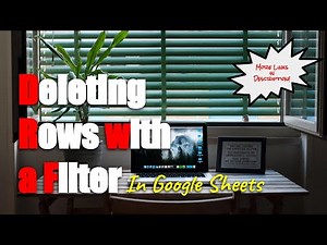 Deleting Rows with a Filter in Google Sheets