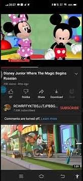 Disney Junior Where The Magic Begins Russian ✈ (Song of Disney Junior Birthday Song)