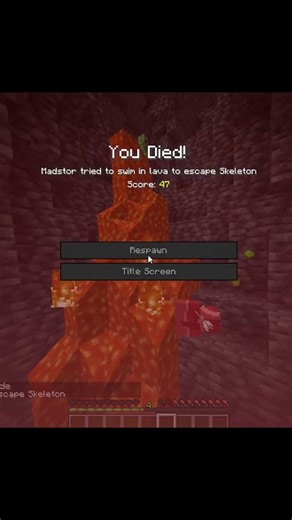 I Specialize in Dying 😭 #minecraft #shortsfeed #gaming #trendingshorts #viral #multiplayer