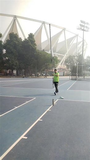 Jitender Singh on Instagram: "..... . . @ss_athletics_club #explorepage #explore #motivation #workout #trendingreels #running #polevaultcoach #polevault #jln #jitendercoach #tyagrajstadium #viralreels #virel #viralvideo #viral #jump #jumper"