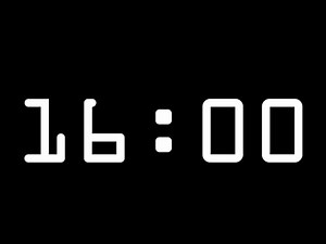 16 Minute Timer with Alarm (Count Up Stopwatch)