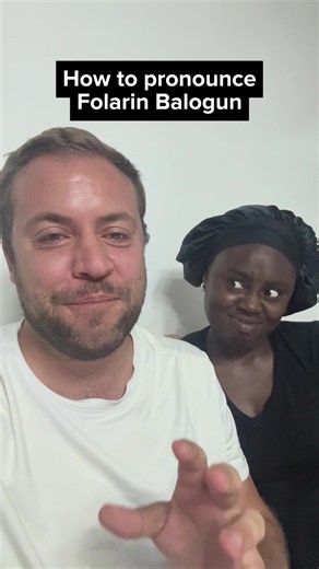 How to Pronounce Folarin Balogun: Yoruba Name Guide