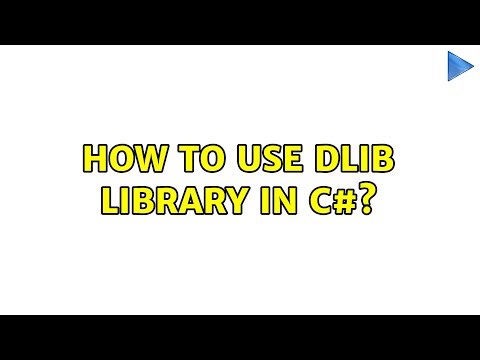 How to use dlib library in C#?