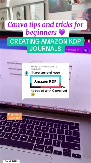 Create Amazon KDP Journals Using Canva Techniques