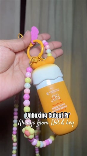 Dot & key mineral sunscreen ✨😱 PR PACKAGE #unboxinggift dot & coupon code : Amee10 #shorts